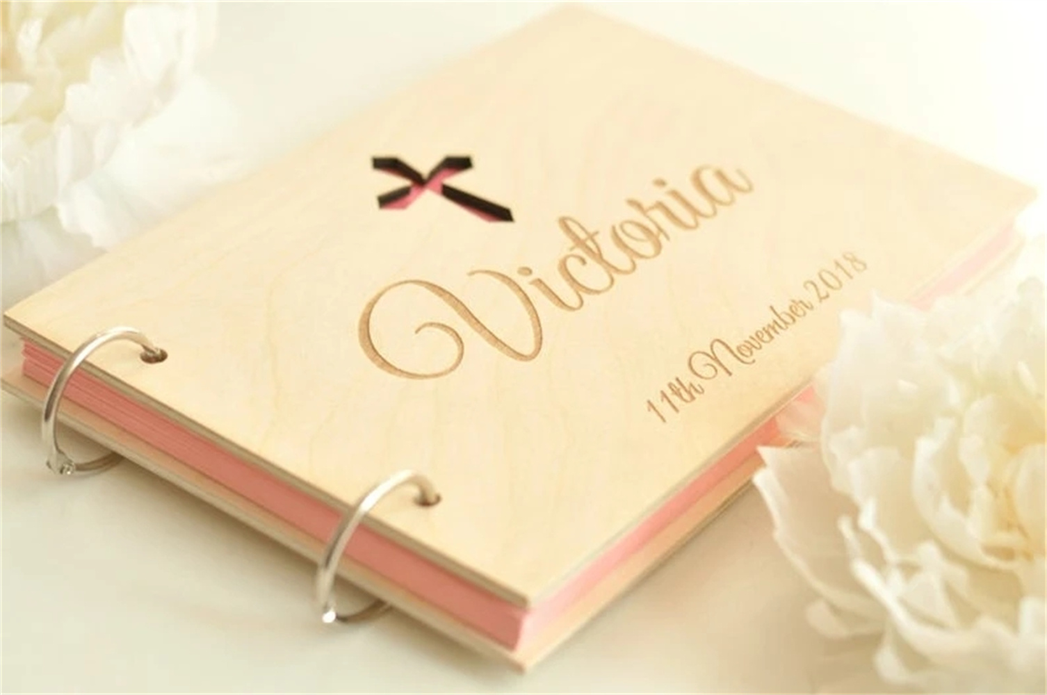 Customize Any Text Cross Wood  - Custom Photo Book recension och pris